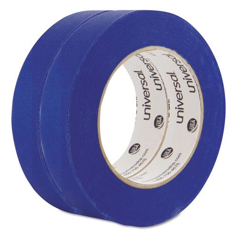 Premium Blue Masking Tape With Uv Resistance, 3" Core, 24 Mm X 54.8 M, Blue, 2/pack | Bundle of 5 Packs