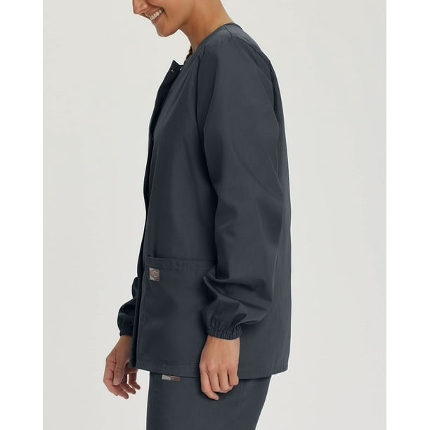 Fitted scrub jacket new arrivals