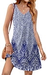 Navy Floral