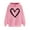 Pink cheap stuff under 5 dollars, variant on Dyegold Oversized Hoodie For Women Holiday Casual Sweatshirt Teen Girls Winter Fleece Long Sleeve Hoodie Trendy Heart Print Pullover Graphic Oversized Jacket Comfy Ladies Plus Size Sweater