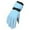 Light Blue, variant on Miogawg Kids Ski Snow Gloves, Winter Warm Waterproof Gloves, Windproof Outdoor Sports Gloves For Boys Girls Skating Snowboarding Hiking