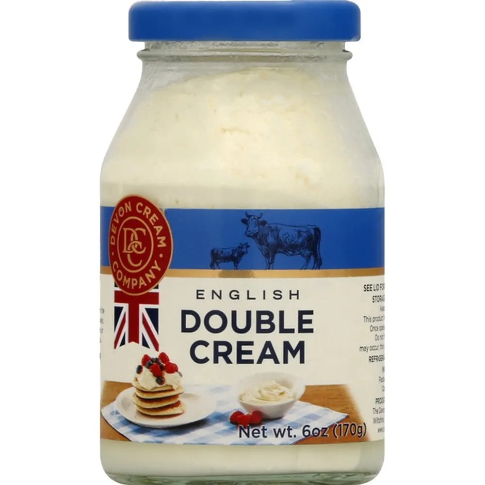 Devon English Double Cream, 6OZ, 12 Pack