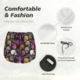 thumbnail image 6 of Lsque Halloween Skeleton Printed Women's Running Shorts with Liner Pockets,Elastic Quick Dry Workout Athletic Gym Yoga Shorts,Womens High Waist Shorts-X-Large, 6 of 9