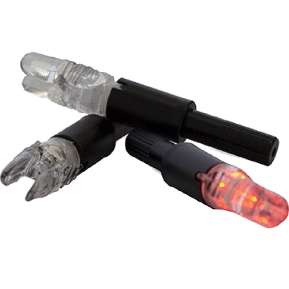 Nap Thunderglo Lighted Crossbow Nocks Red Universal Fit 3 Pack
