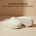 thumbnail image 2 of Kensie Girls' Sherpa Slippers – Fuzzy Indoor House Slippers for Kids, Cozy Slip-On Warm Shoes for Little Kid/Big Kid, 2 of 8