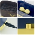thumbnail image 2 of Yuarrent Caja de limpieza de alta frecuencia con ventosa para el hogar, anteojos de escritorio, joyería, anillo, cadena, soporte dental, lavadora Suministros de limpieza para el hogar Azul Yuarrent HA009798-02B, 2 of 6