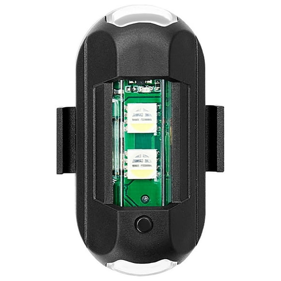 Drone Strobe Light - 7 Colors, 7 Modes, 9g Ultra Light, 90mAh Battery, 2 Installation Methods, Anti-Collision