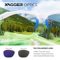 thumbnail image 4 of Gafas de Sol Deportivas Polarizadas Xagger para Niños y Jóvenes - Béisbol, 4 of 6