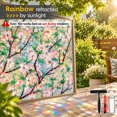 Rainbow 47.2 Inch * 78.74 Inch Decorative Window Film Static Cling ...