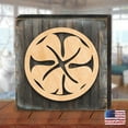thumbnail image 2 of Designocracy 953163-24 Four Leaf Clover Shamrock Celtic Art on Board Wall Decor, 2 of 6