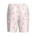thumbnail image 4 of Yiaed Rabbit for Men's Soft Sleep Pajama Short Lounging Pajama Shorts-Medium, 4 of 8