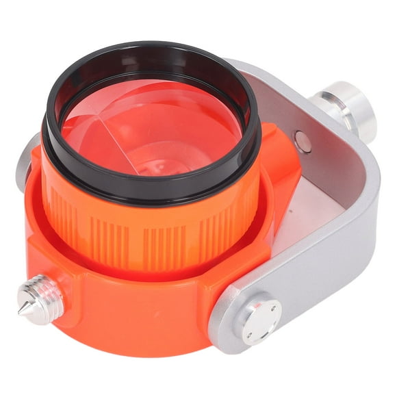 Single Tilt Prism, Accurate Total Station Large Prism ABS Housing 64mm Effective Diameter for Steep Slope