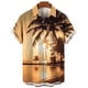 thumbnail image 3 of Camisas hawaianas de verano para hombre, camisas con estampado 3D para vacaciones en la playa, blusas casuales de manga corta para hombre, 3 of 5