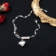 thumbnail image 5 of Pulseras para Mujer - Tobilleras para Hombre | Pulsera con Colgante de Personalidad | Collar de Corazón de Plata 925 | Regalo Ideal | Pulsera de Cadena para El Pie de Aleación Plateada, 5 of 7