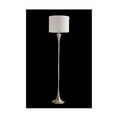 thumbnail image 2 of Room Designs Floor Lamp Brushed Nickel; White Contemporary Round, 2 of 3
