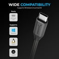 thumbnail image 4 of Cable adaptador serie USB-C a DB9 SABRENT USB 2.0 de 0,9 m, 4 of 9