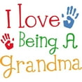 thumbnail image 3 of CafePress - I Love Being A Grandma Women's Long Sleeve T Shirt - Women's Long Sleeve Graphic Casual T-Shirt, 3 of 4