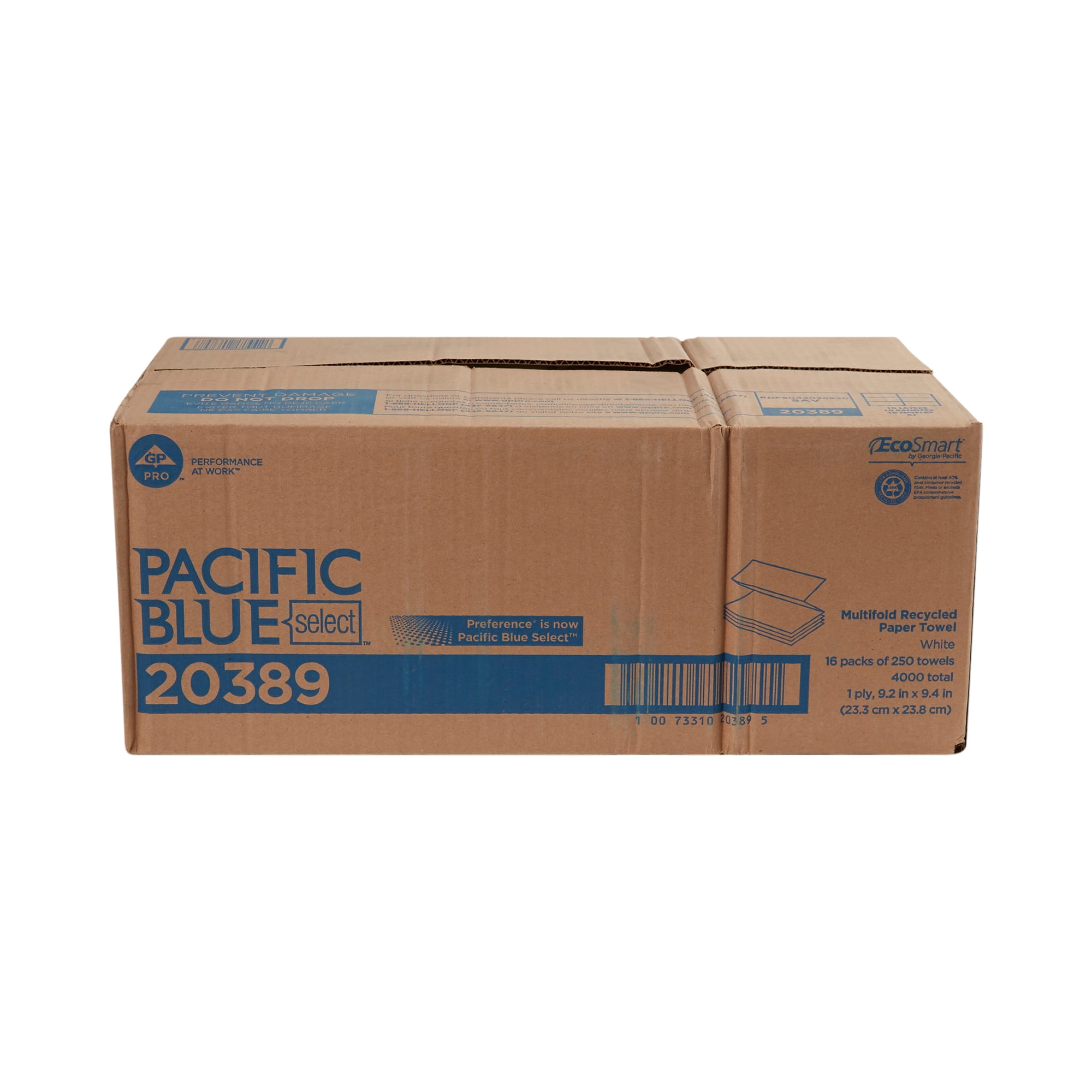 Pacific Blue Select Paper Towel Multi-Fold 16 Pack(s), 250 Towels/ Pack