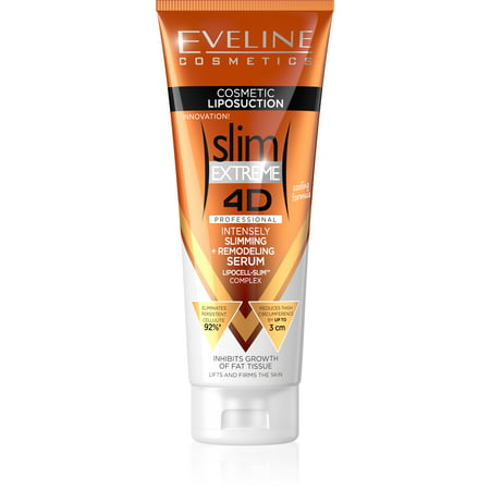 Eveline Cosmetics Slim Extreme 4D Liposuction Slimming and Remodeling Body (Best Slimming Cream For Stomach)