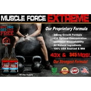 Best Muscle Building Supplement Muscle Force Extreme 345mg Our Strongest Strength & Endurance Spray, Improves Muscle Strength and Recovery Times
