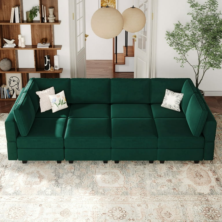 Emerald green sofa bed discount