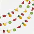 thumbnail image 4 of KAKOWELY Preciosas banderas con temática de frutas de verano con purpurina para fiestas, baby shower, cumpleaños, fiestas, suministros y decoraciones., 4 of 4