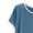 Navy B, variant on Stamzod Lounge Sets for Women 2 Piece Color Block Pajama Set Short Sleeve Tee Top Wide Leg Sleep Pants Comfy Matching Set