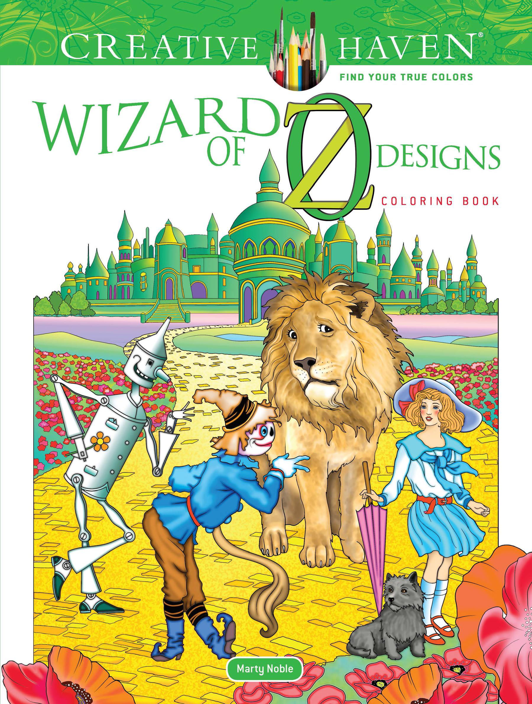 Download Creative Haven Coloring Books: Creative Haven Wizard of Oz ...