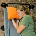 thumbnail image 2 of Disc-O-Bed Lightweight Travel Pillow, Packable with Washable Cover, Orange, 2 of 6