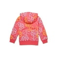 thumbnail image 2 of Nik and Leksi Girls Flower Graffiti Sweatshirt, Sizes 4-16, 2 of 3