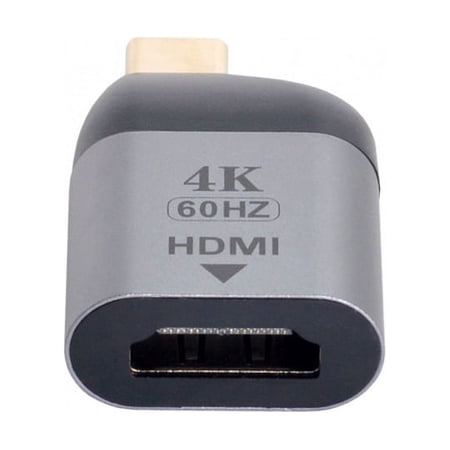 JSER USB-C Type C to HDMI Converter HDTV Adapter 4K 60hz 1080p for Tablet Phone Laptop