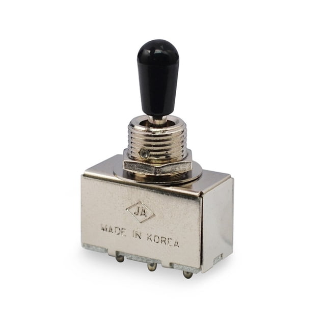 Mosiee Electric Guitar Selector Switch Closed 3 Way Toggle Switch Pickup Tone Selector Knob Musical Instrument Accessories Beginners