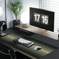 thumbnail image 6 of Desk Matt, Extra Large Mouse Pad for Desk, Computer Desk Pad Mat, Gaming Mousepad with Non-Slip Rubber Base, Big XXL Keyboard Mat for Desktop Office Laptop Table, Green Boho Rainbow, 6 of 6