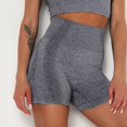 thumbnail image 3 of Gibobby Yoga leggings cortos Pantalones cortos holgados de secado rápido para mujer(Gris,G), 3 of 5