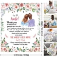 thumbnail image 3 of 30th Birthday Gifts For Women, Throw Blanket For 30th Birthday, 30th Birthday Decorations, 50"x60" Soft Flannel Blanket, 30th Birthday Gift for Her, Wife, Sister, Friend, 3 of 6