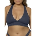 thumbnail image 3 of Smart & Sexy Women's Comfort Cotton Rib Cut-Out Racerback Bralette, Style-SA1415, 3 of 9
