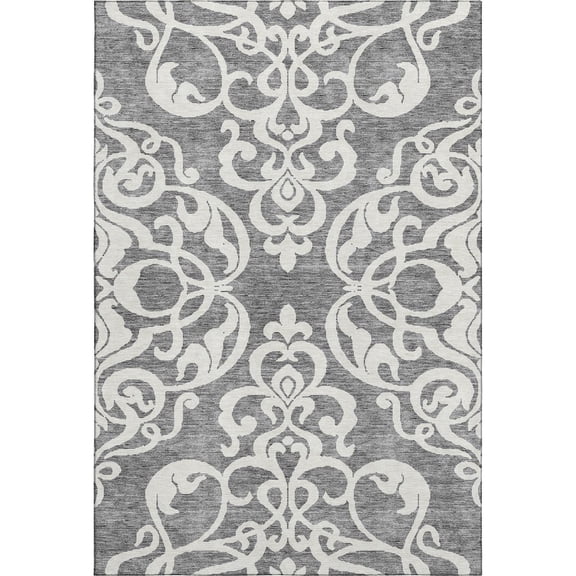 Dalyn Rugs Premium Machine Washable Mayfield AMF973 Gray 8' x 10' Rug
