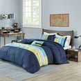 thumbnail image 5 of Gracie Mills Nyssa Urban Striped Comforter Set - GRACE-6080, 5 of 5