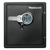 SentrySafe SFW123BSC 1.23 cu. ft. Fire-Safe with Biometric and Keypad Access - Black