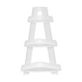 thumbnail image 1 of RiverRidge® Home 25.8-inch H x 15.5-inch W x 11-inch D Kids Ladder Corner Wall Shelf in White, 1 of 7