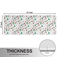 thumbnail image 5 of Kitchen Rugs Sets Of 2,White Christmas Icon Pattern Anti Fatigue Kitchen Mat Rugs Non Slip Washable,Decorative Kitchen Floor Mats for Kitchen,Sink,Laundry,17"X47", 5 of 5