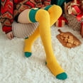 thumbnail image 5 of EnJoCho Clearance Womens Knee High Socks Dress Socks Coral Over The Knee High Socks Stockings Women Christmas Socks Warm Thick Socks Adult Xmas Themed Charming Socks Heated Socks, 5 of 7