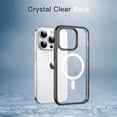 thumbnail image 5 of JETech Magnetic Case for iPhone 14 Pro Max 6.7-Inch Compatible with MagSafe Wireless Charging, Shockproof Phone Bumper Cover, Anti-Scratch Clear Back (Black), 5 of 7