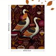 thumbnail image 3 of Two Swans Canvas Wall Art, Bird Themed Print for Living Room, Bedroom, Hallway, Office and Hotel Interior Decor, 3 of 8