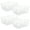 4Pack-White-Large, variant on Pandatop 2 Pack Wire Storage Baskets with Handles，Wire Baskets for Organization，Metal Pantry Storage Baskets for Kitchen Cabinets, Black