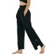 thumbnail image 2 of Pantalones de Yoga de Pierna para Mujer, Holgados y Cómodos, de Cintura Alta, con Bolsillos. Negro M, 2 of 10