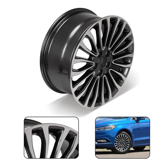 18 inch Rim Alloy Replacement Wheel Fits Ford Fusion 2017-2018 18"x8" Rim