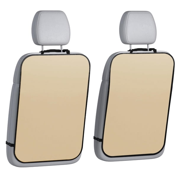 lebogner at Protector Interior del Coche Accesorios de Viaje Protector de Patadas Impermeable para vehículos para Proteger de la Suciedad Barro y arañazos de los pies de los niños Beige