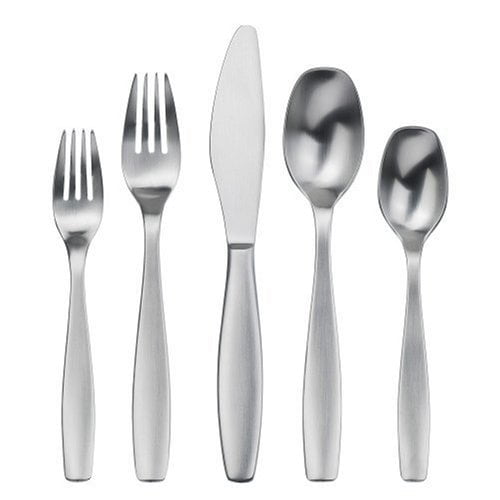 Gourmet Settings 20Piece Silverware Non Stop Collection Flatware Set for 12, Service for 4