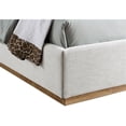thumbnail image 6 of Meridian Furniture Flynn Cream Linen Textured Fabric Twin Bed, 6 of 10